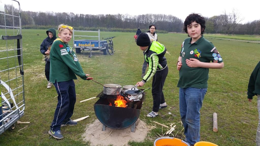 werd gewonnen door Keizer Karel Groep 1 uit Amstelveen, Scouting Holendrecht werd 2e en 3e.