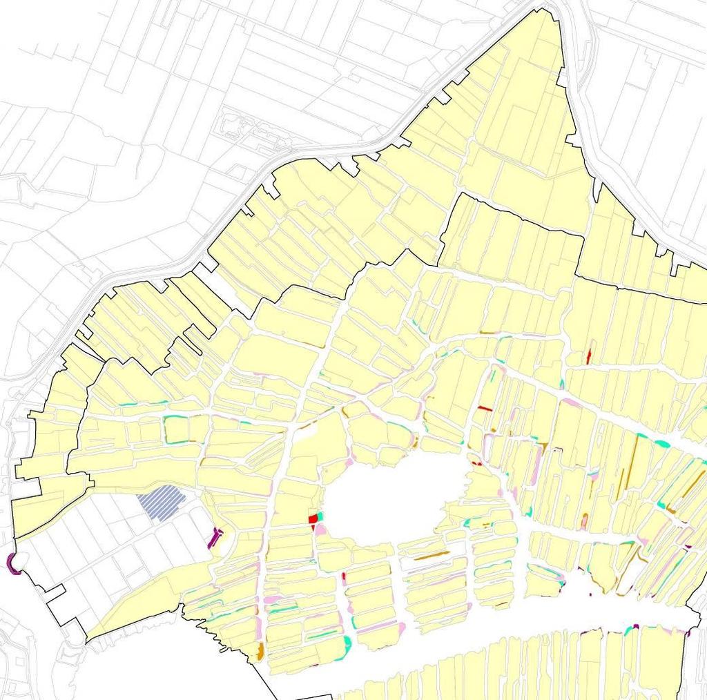 s t r u c t u u r v i s i e w o r m e r l a n d 2 0 2 5 BIJLAGE IV VOORTOETS EN VERSLECHTERINGS- EN VERSTORINGSTOETS de locaties van de habitattypen weergegeven ten opzichte van zone 1 (natuurbeheer)