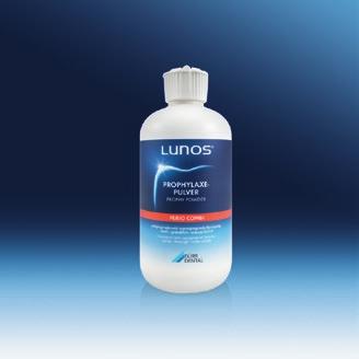 Natriumfluoride desensibiliseert en beschermt overgevoelige tandoppervlakken op betrouwbare wijze. Lunos Fluoridegel.