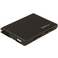 Dubbele SD kaartlezer/schrijver - USB 3.0 - SD 4.0, UHS II StarTech ID: 2SD4FCRU3 Deze draagbare USB 3.