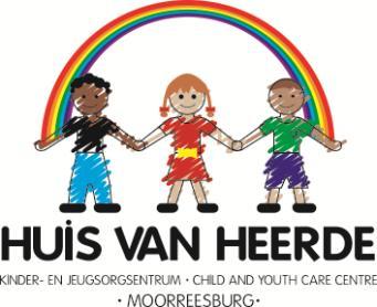Ons Omgee Maak n Verskil Aan Môre / Our Caring Makes a Difference to Tomorrow Tel: 022 433 1042 / 022 433 2699 Tuinstraat 28 Faks/Fax: 022 433 3466 Posbus / P O Box 31 Fondsinsamelingsnommer /