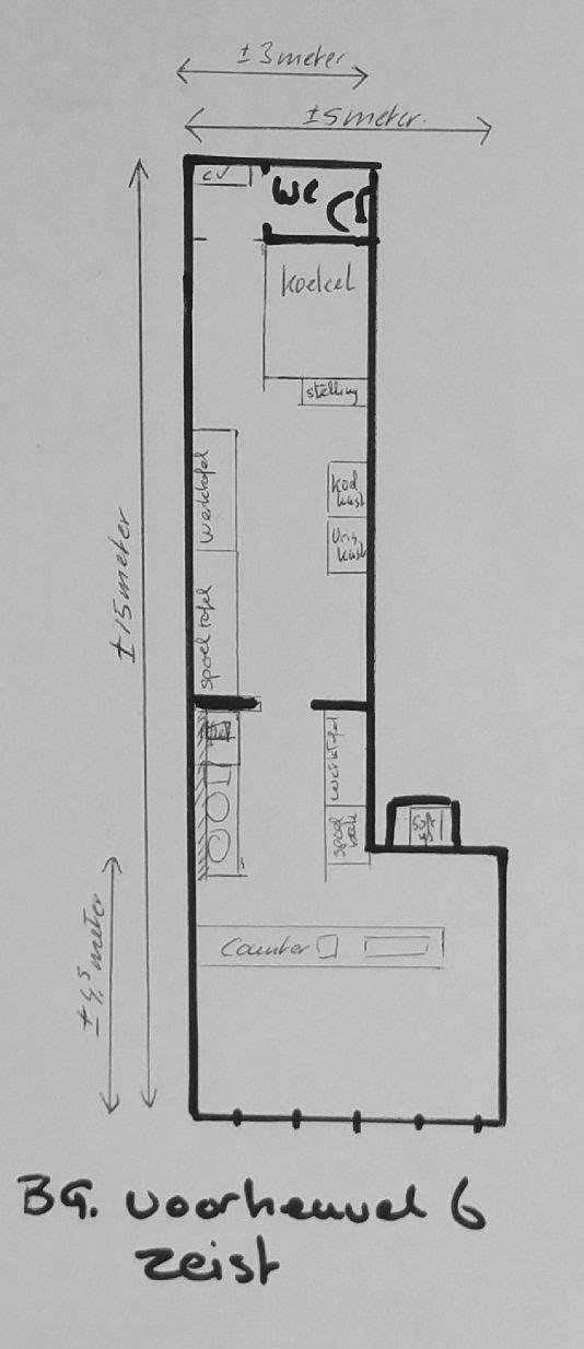 Indicatieve plattegrondtekening