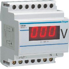 Ampère- en voltmeters Digitaal en analoog Technische informatie vindt u vanaf pagina 329 Digitale ampèremeter - SM020; directe meting - overige via indirecte meting - nauwkeurigheidsklasse: 1 - eigen