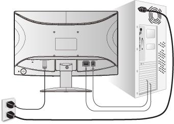 Snelle installatie 1. Sluit de voedingskabel aan (en indien nodig de wisselstroom-/ gelijkstroomadapter) 2.