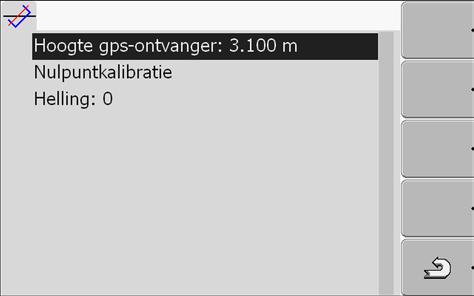 7 Terminal met de applicatie Service configureren. Externe lightbar activeren 3. Schakel de terminal in. 4.