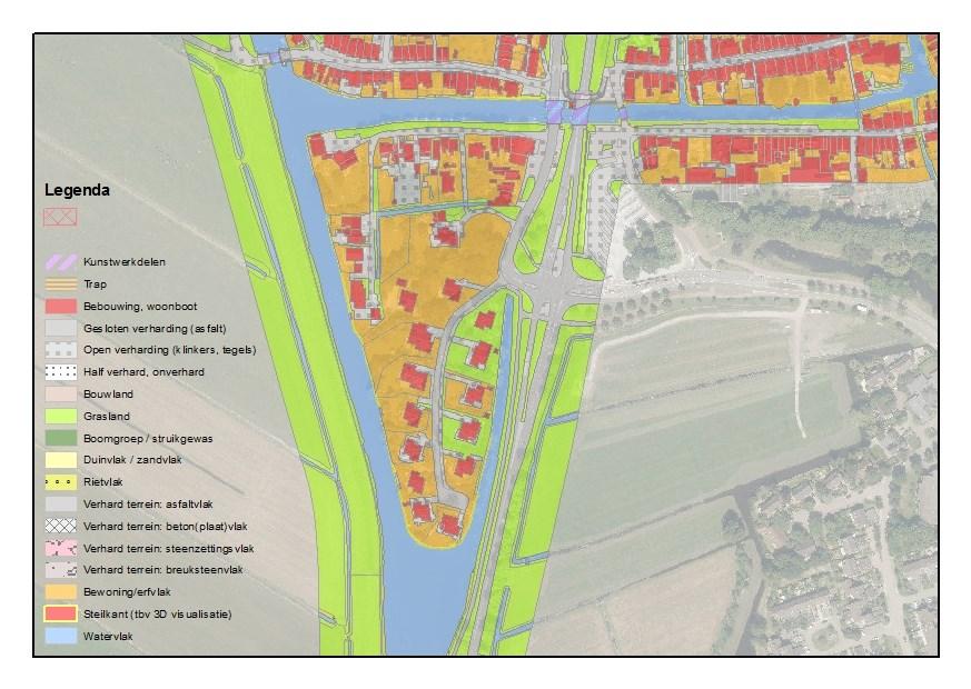 Terreinkartering waterkeringen vlak, lijn, punt Grootschalige beheertopografie van de waterkeringen 2007-2010, incl. kruinlijngeometrie (of kruinlijngeometrie apart).