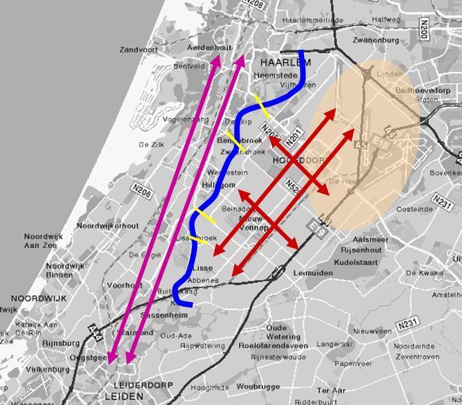 Verkenning OV-corridor Duin- en Bollenstreek - Schiphol 6 Noordwijkerhout, Teylingen (Sassenheim en Voorhout), Lisse, Hillegom en Haarlemmermeer.