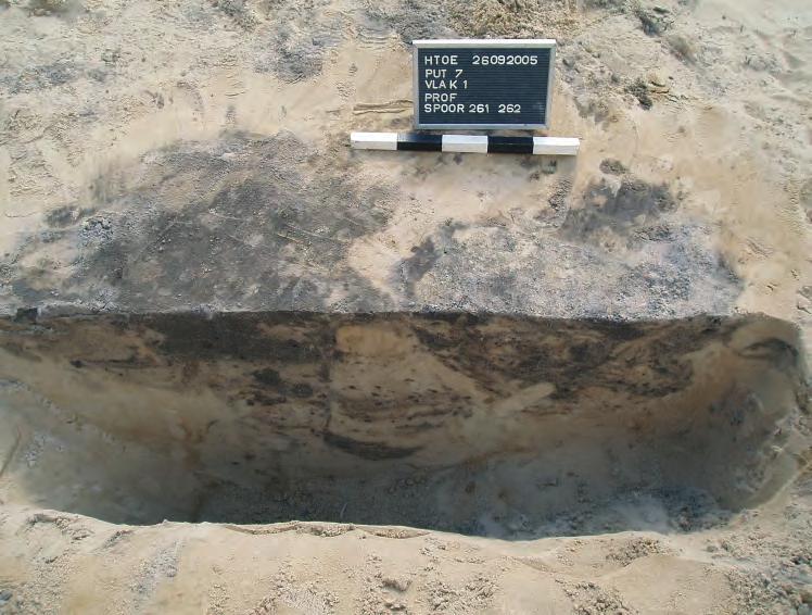 aangetroffen. Uit archeologisch onderzoek op meerdere andere locaties aan de Empelsedijk blijkt dat die elders wel aanwezig zijn.