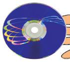 DVD modus Disks hanteren Om de schijf schoon te houden, dient u de schijf bij de rand vast te pakken. Raak het oppervlak niet aan. Plak geenpapier of plakband op de schijf.