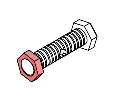 1 2 Knip het sjabloon voor de grondplaat (1) uit. Zet het sjabloon met plakband vast op de grondplaat en markeer de posities van de schroeven met een priem.