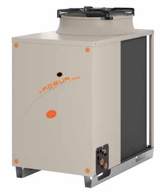 Type GAHP-AR (reversibele versie) is geschikt voor: alle op water gebaseerde koel- en verwarmingssystemen voor de kleinere utiliteitsgebouwen, industrieel en collectief huishoudelijk gebruik; alle