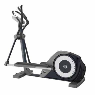 De 19 inch (50 cm slaglengte) rear driven crosstrainer is uitermate geschikt voor een intensieve en sportieve training.