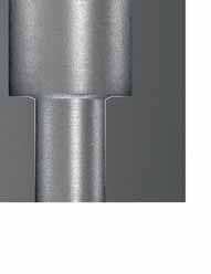 Snij-inzetstukken voor HiPer-Drill hoogrendementboor, Vorm E 180 Prismatisch geslepen snij-inzetstuk voor nauwkeurige positionering en stabiele passing.