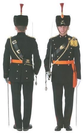 KPU-bedrijf Bladzijde : 4 1 INLEIDING Dit PVE beschrijft de oranje geweven bandsjerpen die worden gedragen door officieren van de Koninklijke Marechaussee, Koninklijke Landmacht, Koninklijke Marine