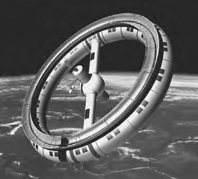 Opgave 4 Ruimtewiel Het internationale ruimtestation ISS dat rond de aarde cirkelt, is gedeeltelijk afgeleid van de ideeën van de Duits-Amerikaanse raketgeleerde Wernher von Braun.