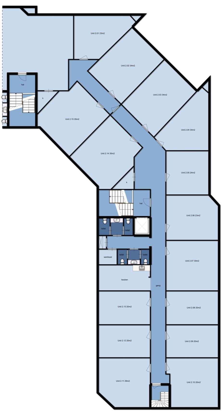 GEBOUW II TWEEDE VERDIEPING Rivium 4e straat