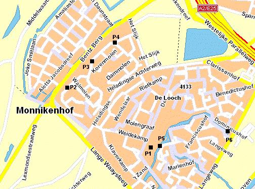 P1: Afgestroomd hemelwater afkomstig van de wijk Monnikenhof bij het centrale verzamelpunt aan de Mariënhof.