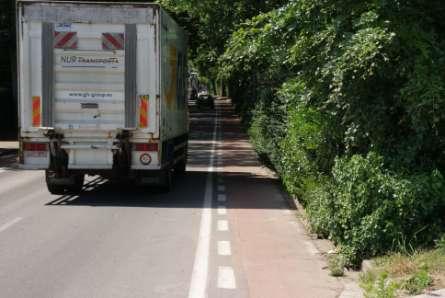 Gemarkeerd fietspad