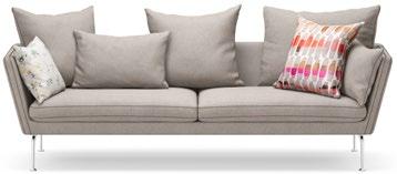 110,00 Suita Sofa Driezitsbank Suita Sofa Driezitsbank open Suita Chaise Longue groot H 885 x B 2330 x D 880 H 885 x B 2180