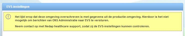 Op het moment dat alle medewerkers en cliënten correct zijn geconfigureerd, kunnen deze al naar het EVS worden gesynchroniseerd.