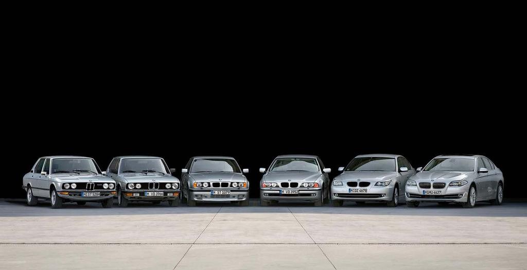 BMW 5 series 1972 BMW 5 series 2016 design