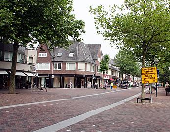 In de huidige situatie vormt Het erf nog een belangrijke toegangsweg tot het centrum van Leusden.