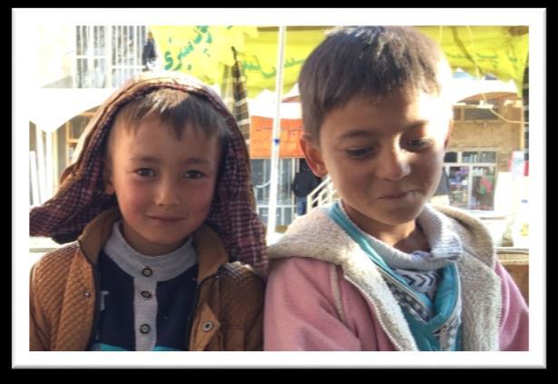 Weduwen en wezen project Tijdens een bomaanslag in Kabul zijn veel mensen omgekomen, waaronder ook kennissen van de staf uit Mazar-e Sharif: twee gezinnen werden zwaar getroffen, van de vier ouders