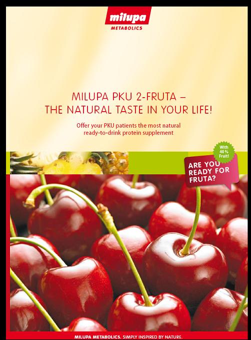 17 Milupa PKU 2-Fruta Nieuw in het