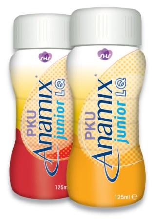 19 PKU Anamix Junior LQ Het eerste, kant en klare a.z. product met omega-3 vetzuren voor kinderen met PKU Voedingskundig ons beste a.