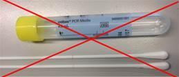 De Cobas PCR Swab (met gele dop) wordt niet langer ondersteund en zal niet langer aanvaard worden als afnamemateriaal voor PCR analyses vanaf 1 maart 2017.