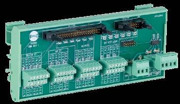 SPECIFICATIEHANDLEIDING RM6 RELAIS-INTERFACEMODULE De RM6 is een, aan een DIN-rail monteerbaar, relais-interface met zes circuits voor het koppelen van individuele solid state- of mechanische relais