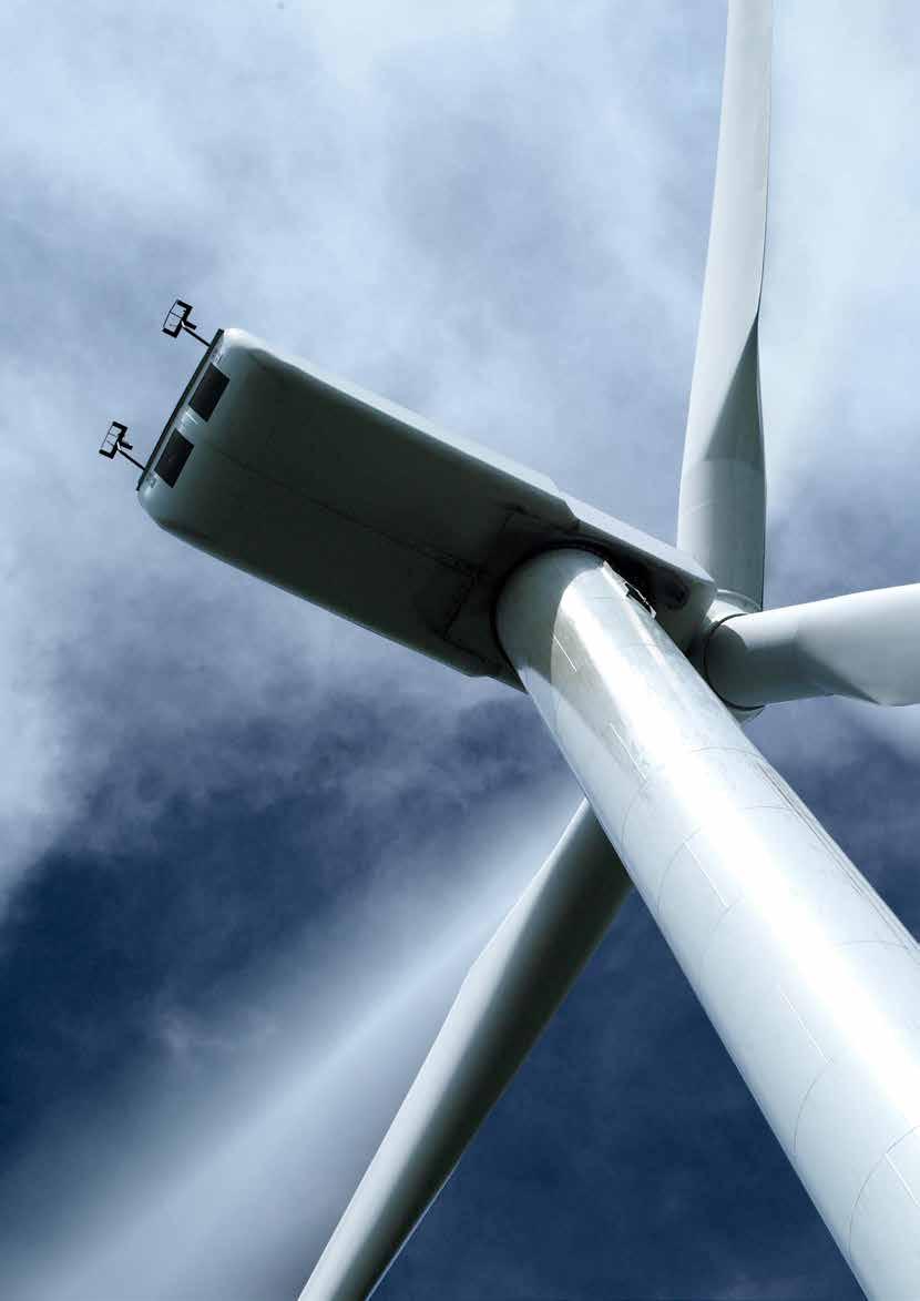 Windenergie De windenergie industrie zet in op toekomstgerichte technologieën: