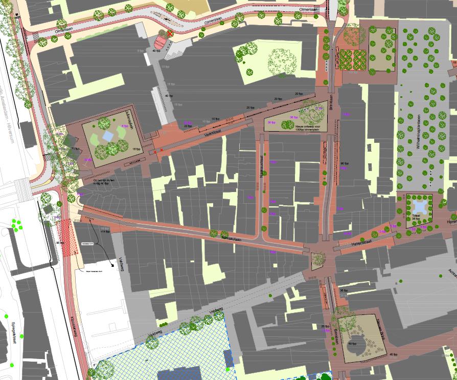 Aantrekkelijk centrum Problematiek Behoefte aan duidelijke verblijfsruimten, terrassen. Behoefte aan eenheid tussen verschillende delen van het centrum.