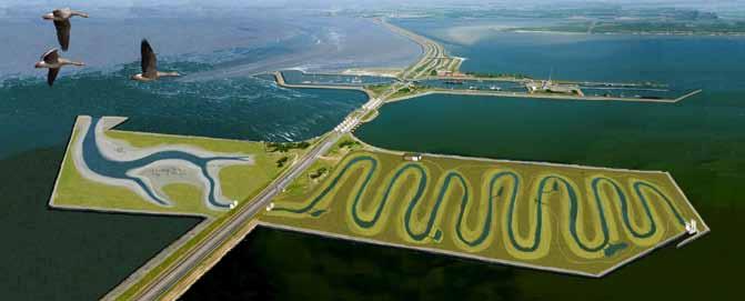 UPDATE Aquatische ecologie Vispassage doorsnijdt Afsluitdijk IMARES Wageningen UR is betrokken bij de ontwikkeling van een nieuw type waterbouwwerk: een vismigratierivier bij de Afsluitdijk.
