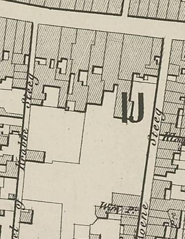 Afb. 7. Nieuwe Kaart der Stad Leiden, 1850, opgedragen aan de edel achtbare heeren Burgemeester en Wethouders en leden Afb. @.