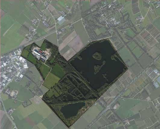 12 tijdschrift Kreitenmolen Voormalige steenfabriek Beoogde uitbreiding bedrijventerrein rond 2000 spoorlijn Tilburg - Den Bosch Heidekreiten Figuur 1.