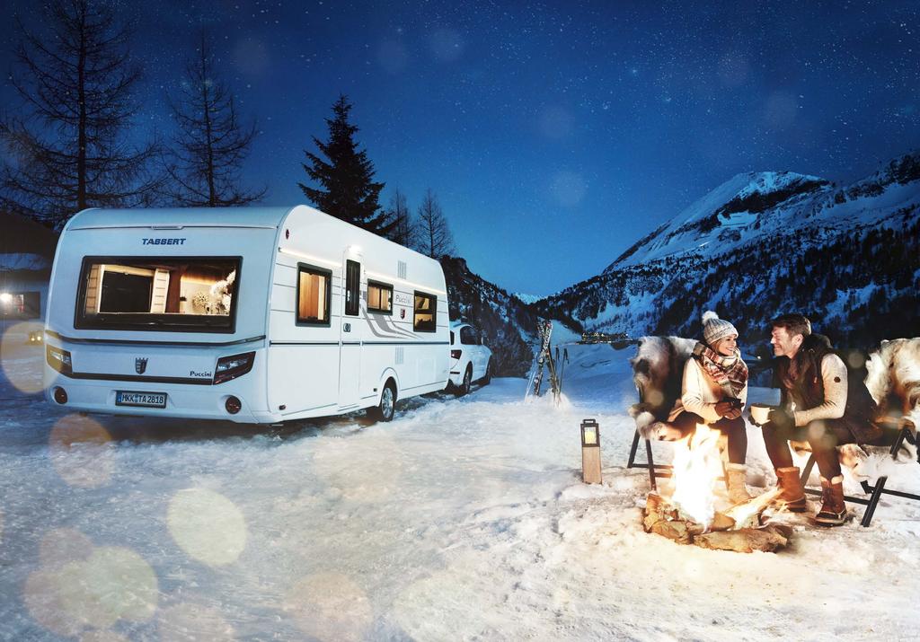 WARM AANBEVOLEN VOOR VEELEISENDE KAMPEERDERS Echte bergvrienden lopen bij sneeuw en temperaturen onder nul pas echt warm! Net zo uitgesproken: uw eisen voor een mobiel thuisgevoel.