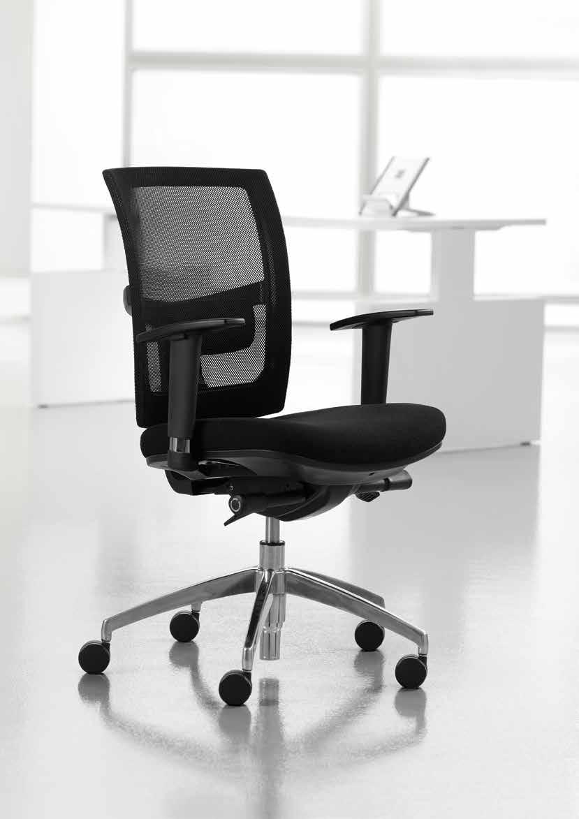 LUCA Vanaf 349 LUCA De Luca serie is een stoelenlijn met een scherpe prijs-kwaliteit verhouding, volledig instelbaar op basis van ergonomisch