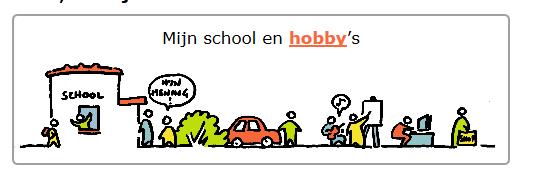 We stellen wat vragen over jouw school. Duid voor elke zin het antwoord aan dat het beste bij jou past.