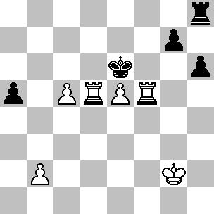 Jacques mist hier een kans de partij te redden. Na 36...Lxc5 37.bxc5 Txd5 38.Txd5 Ke6 (zie diagram) is het toreneindspel wellicht remise (Red). Stelling na 38...Ke6 (analyse) 37.d6+ Ke8 38.