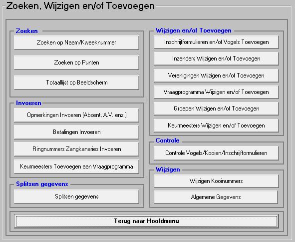 5.3 Zoeken / wijzigen en Toevoegen 5.3A 5.3B 5.3C 5.3I 5.3J 5.3K 5.3L 5.3D 5.3E 5.3M 5.3N 5.3F 5.3G 5.3H 5.3O 5.3P 5.3Q 5.3R 5.