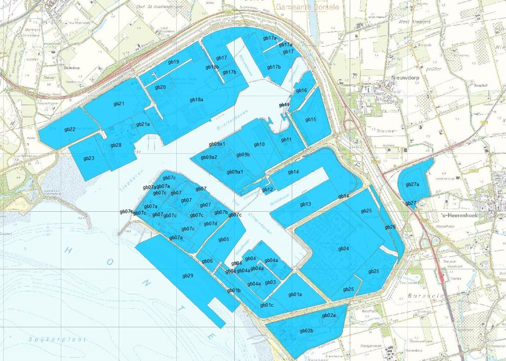 op grotere afstand van het industrieterrein een te conservatieve inschatting van de optredende luchtdemping te geven.