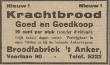 5 Deze electrische broodbakkerij van Joh. Schulte had op haar hoogtepunt in 1923 welgeteld 23 filialen voor brood, beschuit, scheepkaak, koek en cakes.