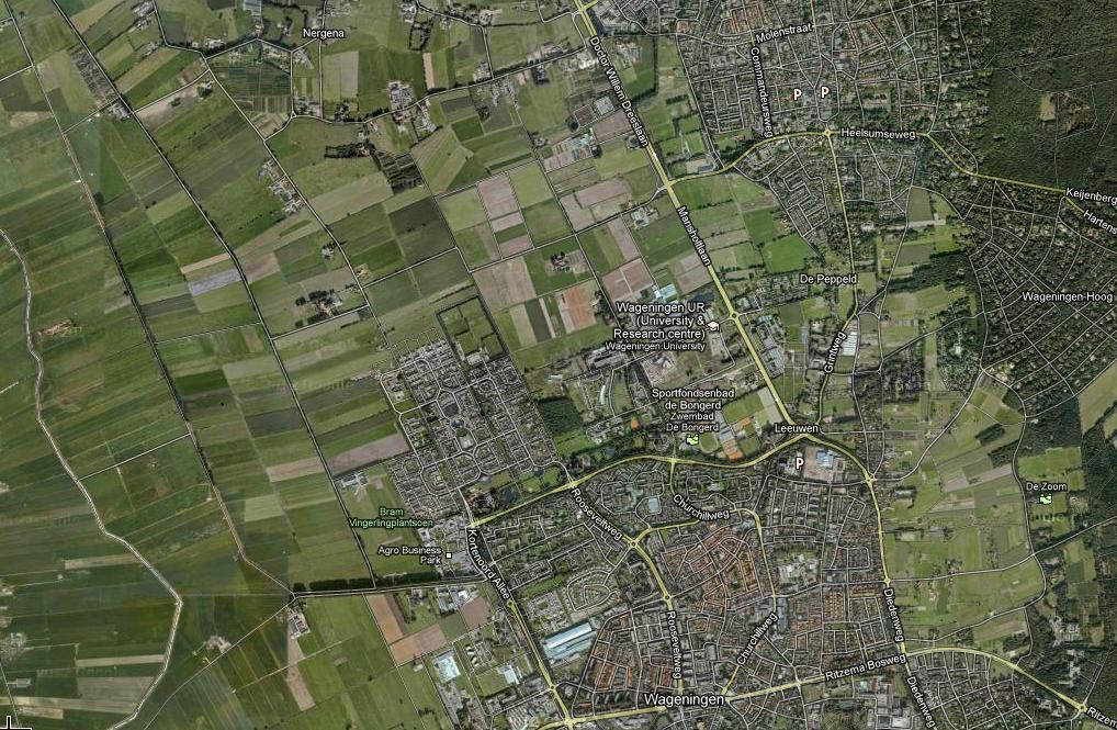 In een haalbaarheidsstudie van gemeente Wageningen (2013) zijn hier de volgende maatregelen gepland: 8A: de bomenlijn langs de zuidzijde van de Kielekampsteeg wordt