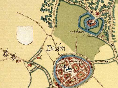 Kasteelwandeling Twickel 6 km 1 Historisch stadscentrum Delden Middeleeuws stadscentrum Delden kreeg in 1333 stadsrechten, vandaar dat we het een stad mogen