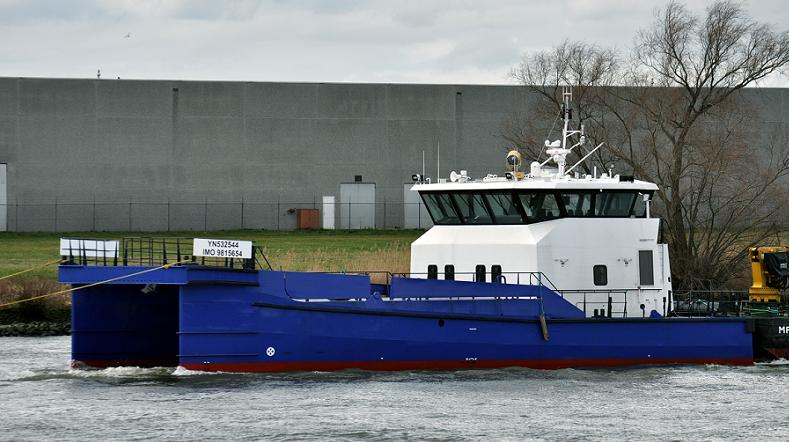 Marine Services B.V., Cardiff-United Kingdom (MAXL3), in beheer bij James Fisher. 103 GT. 19,70 (18,92) x 8,00 x 2,95 x 1,500 meter. 24 kn. 1.956 EPK, 1.440 kw, 2 x 8 cyl, 4 tew, 135 x 156, 2.250 rpm.