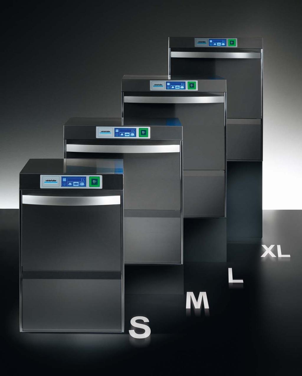 Vier machinetypen in vier formaten dat biedt de generatie voorladers van