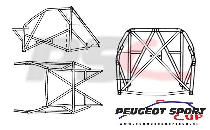 Width of bodywork a) at front axle : 1673mm (+/- 1%) b) at rear axle : 1657mm (+/- 1%) 209. Overhang a) Front : 786mm (+/- 1%) b) Rear : 607mm (+/- 1%) 13. Carrosserie 13.