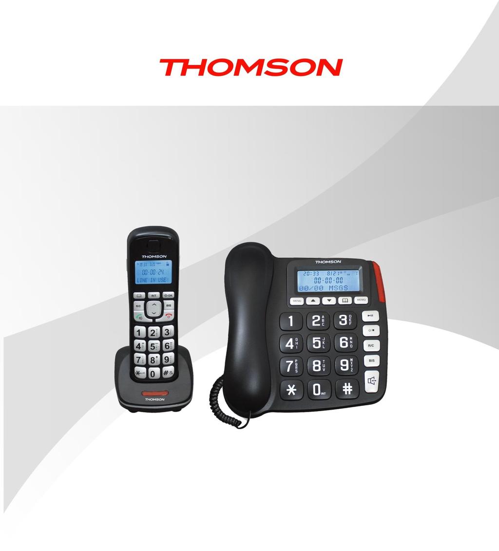 Combo DECT: bedrade basis met draadloze handset