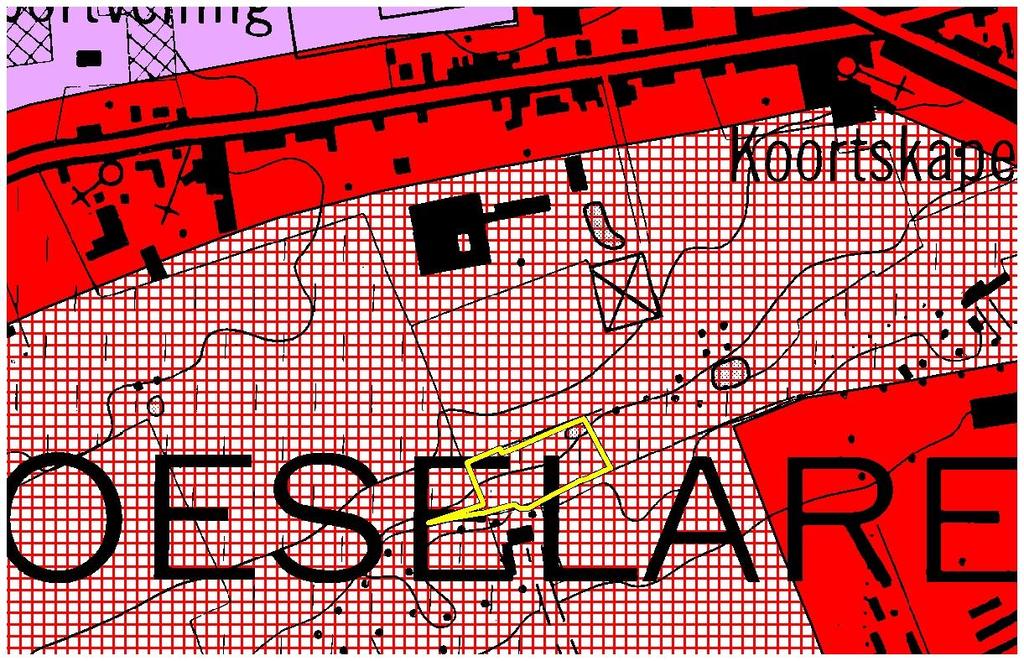 Juridisch bestaande toestand 1 Gewestplan (GWP) Cfr. het gewestplan Roeselare-Tielt (KB 17.12.